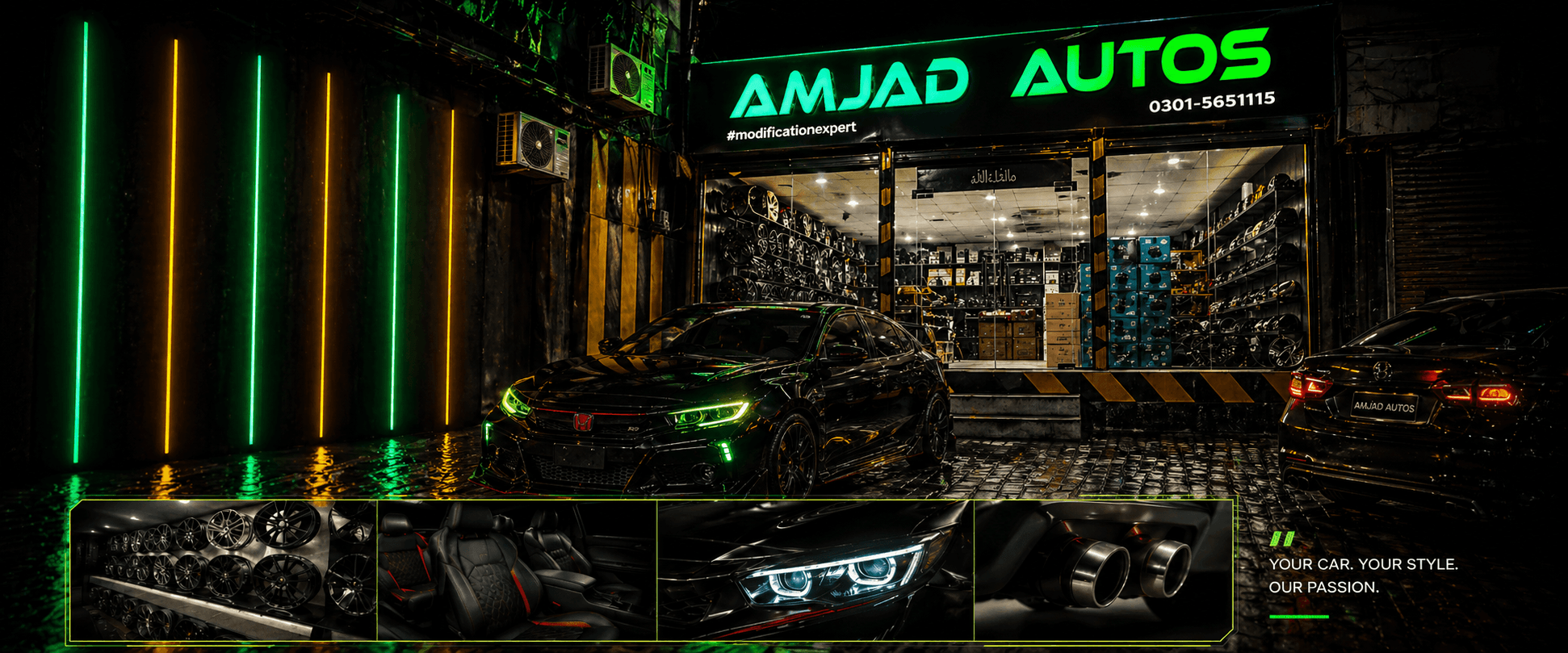 Transform Your Ride with Amjad Autos