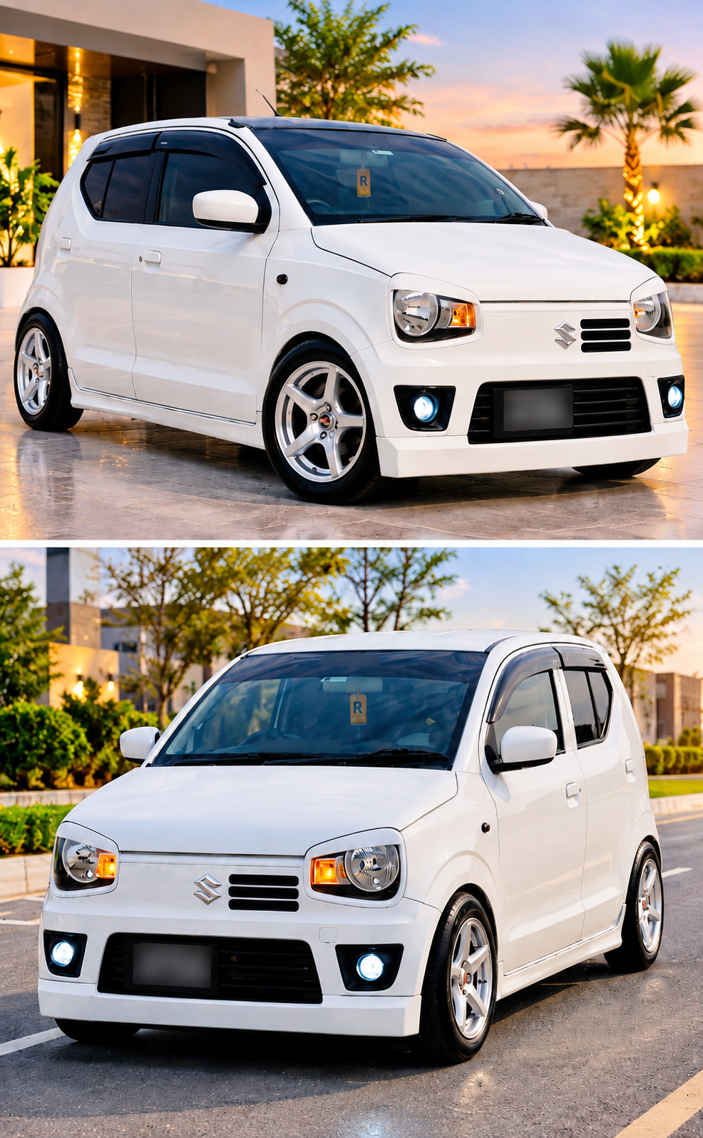 Suzuki Alto 2018-2026 RS Style Front Bumper  With Body Kit –  ABS Plastic