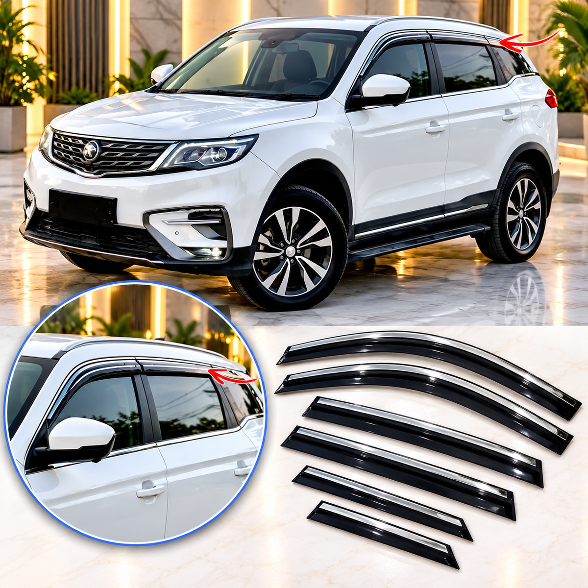 Porton X70 TXR Air Press Sun Visor
