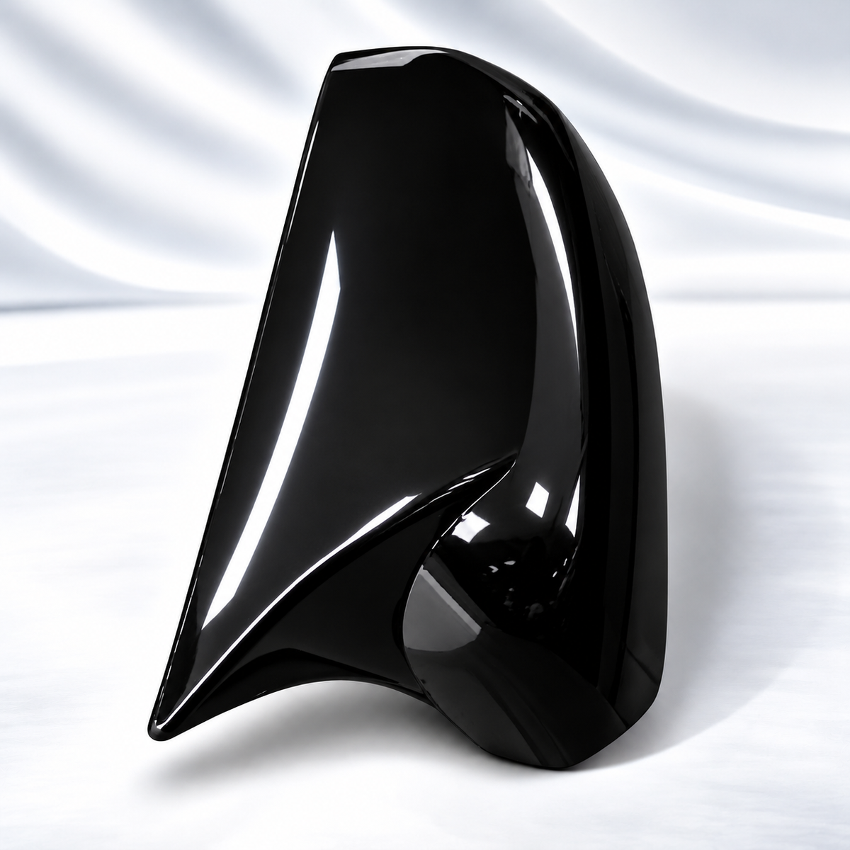 Honda City 2015-2020 Batman Style Piano Black Mirror Cover