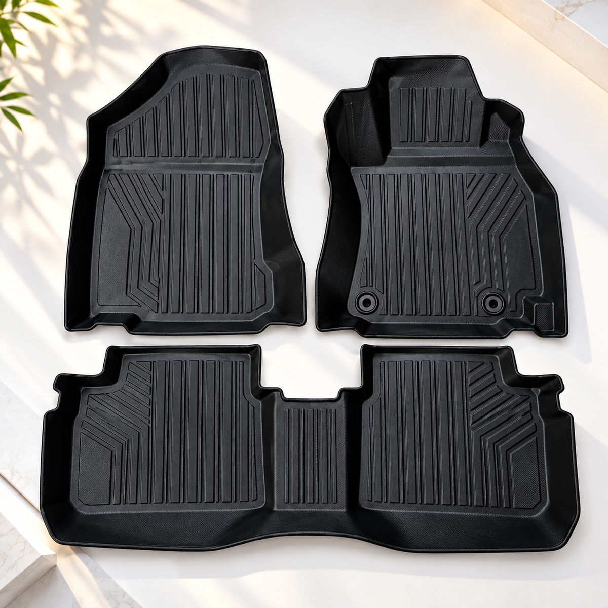 TPE Floor Mats for Toyota Corolla 2015-2017 – Anti-Slip, Waterproof & Easy to Clean*