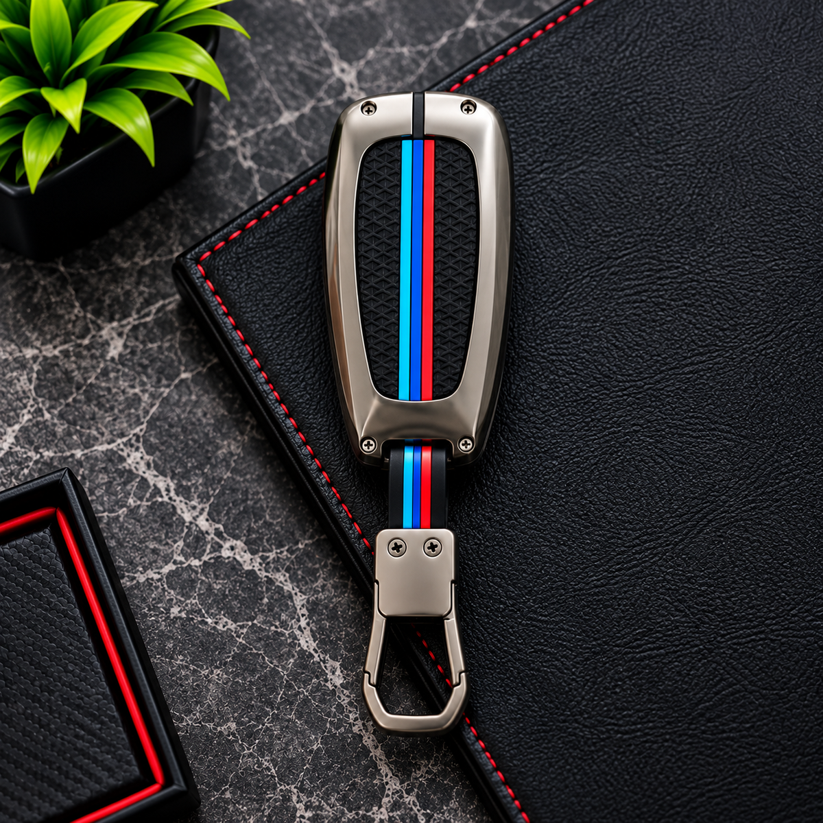 Oshan X7 BMW Style Metal Key Cover - Remote Cover