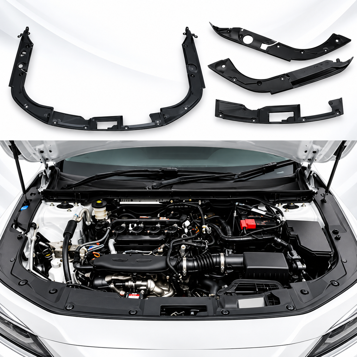 Honda Civic Xi 3pcs Engine Insulater / Fender Insulater