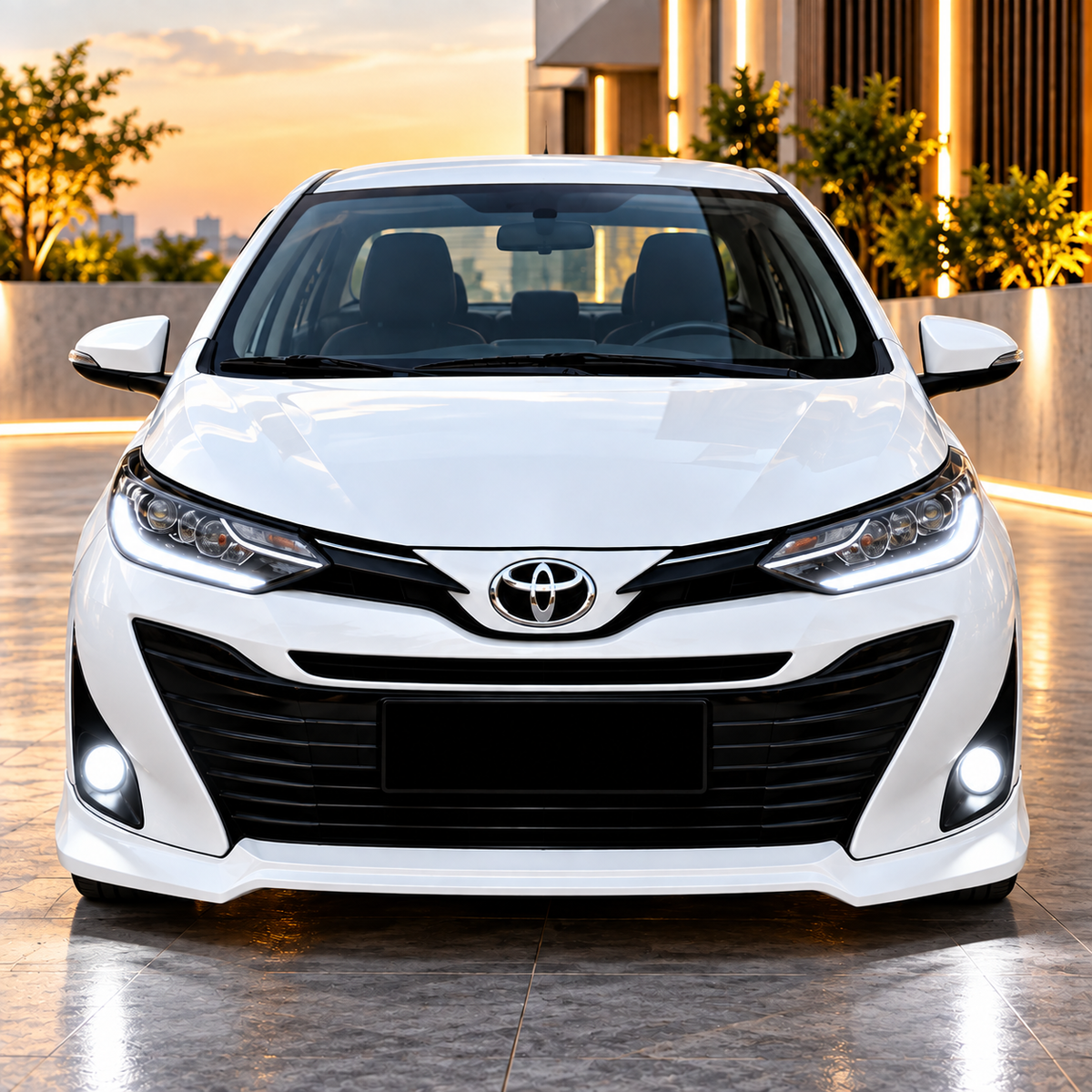 Toyota Yaris 2018-2024 OEM Style Body Kit ABS Plastic