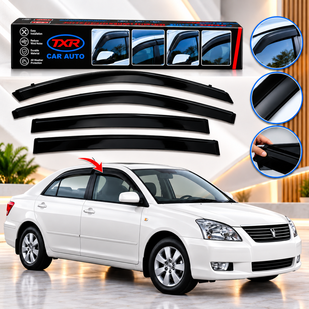 Premio TXR Air Press Sun Visor