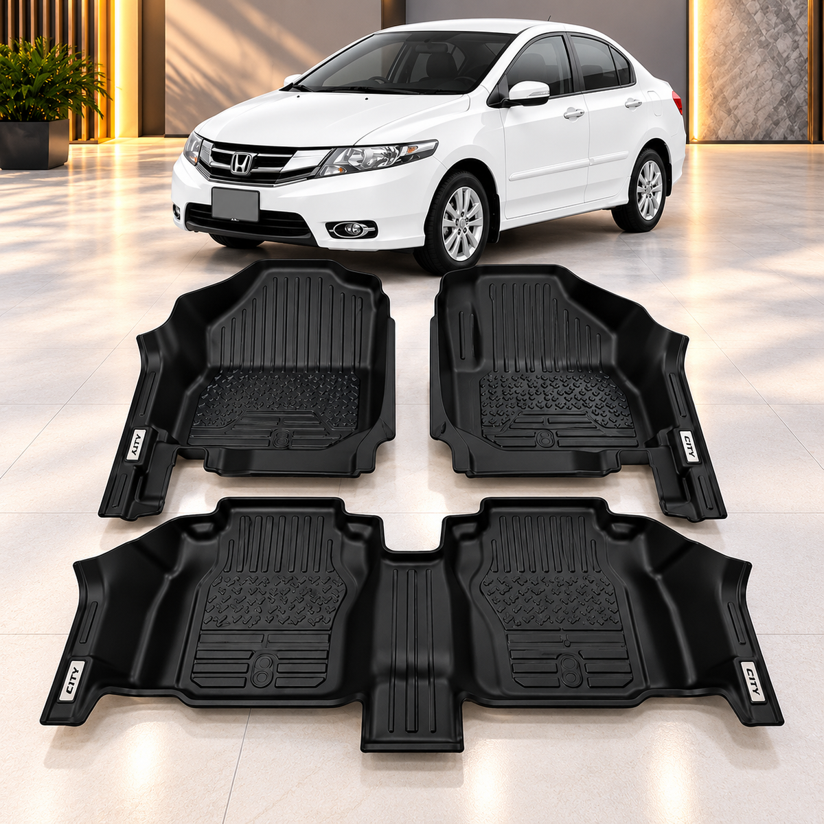 Honda City 2015-2020 Txr Tpe MAtts Car interior Matts