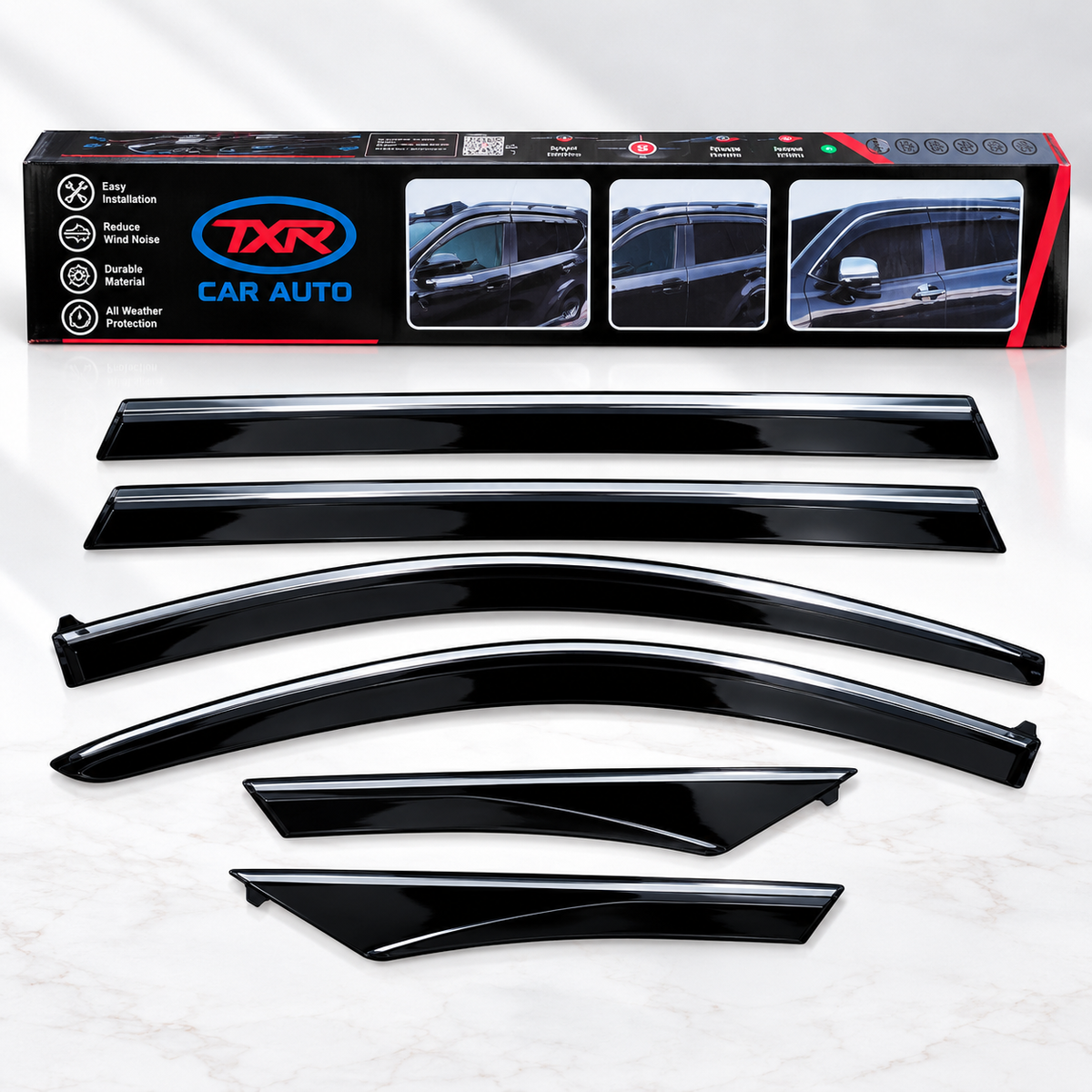 Hyundai Tucson 2025-2026 TXR Air Press Sun Visor With Chrome