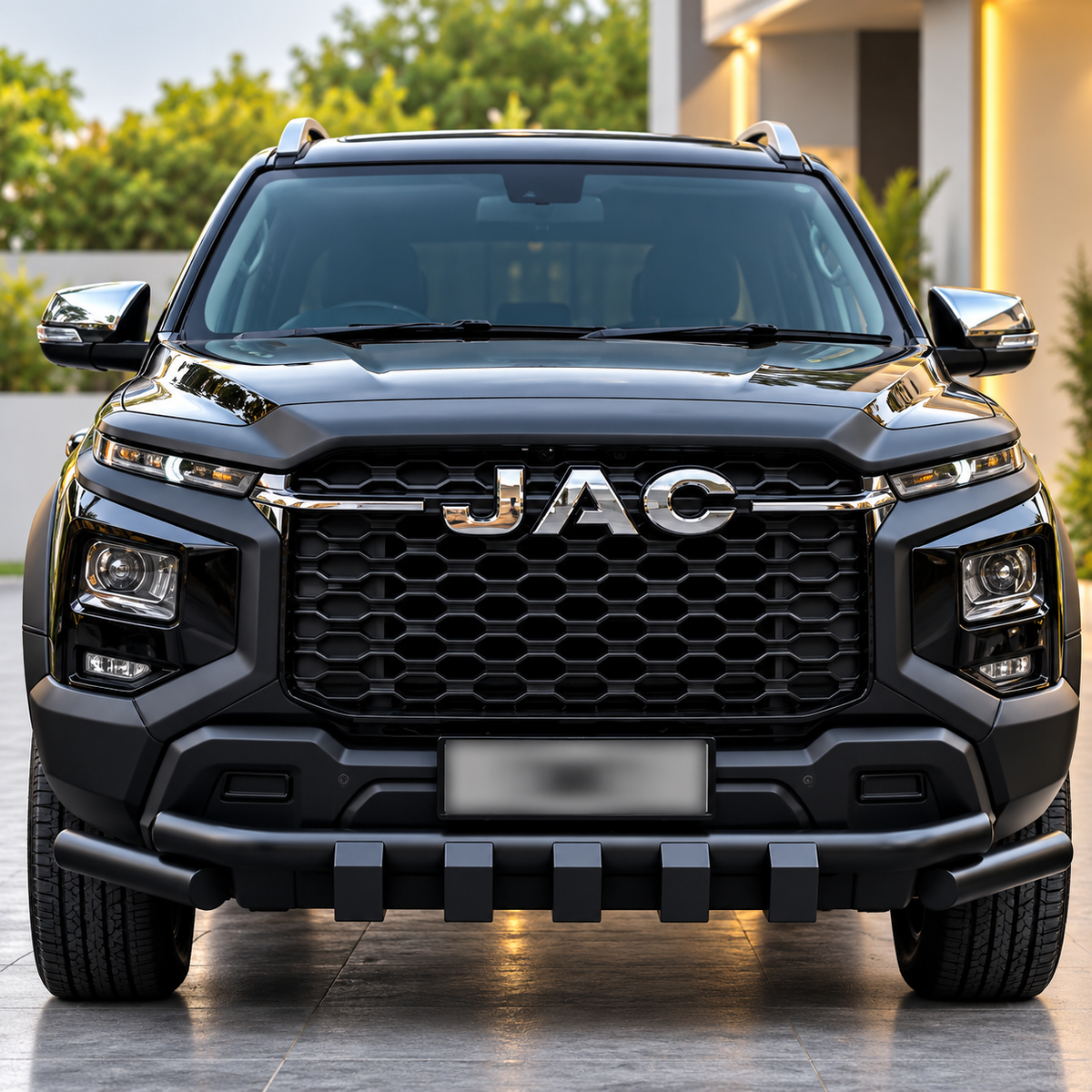 JAC T9 Hunter Hammer Style Front Bumper Safe Guard