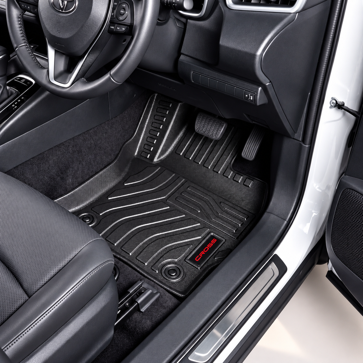 TPE Floor Mats for Toyota Corolla Cross – Anti-Slip, Waterproof & Easy to Clean*