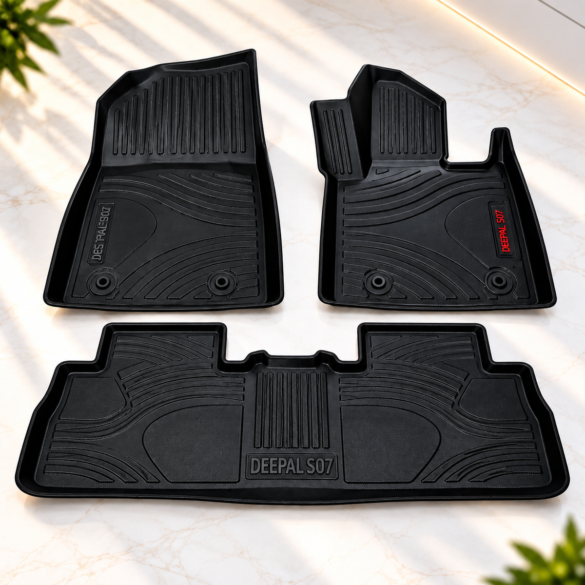 TPE Floor Mats for Deepal SO7 – Anti-Slip, Waterproof & Easy to Clean - Car Matts Interior
