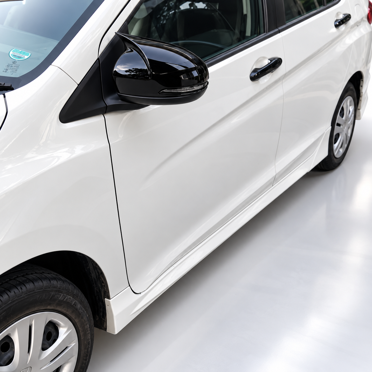 Honda City 2022-2026 Piano Black Batman Mirror cover