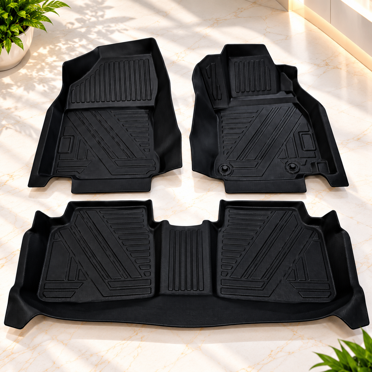 TPE Floor Mats for Toyota Corolla 2021-2026 – Anti-Slip, Waterproof & Easy to Clean - Car Matts Interior
