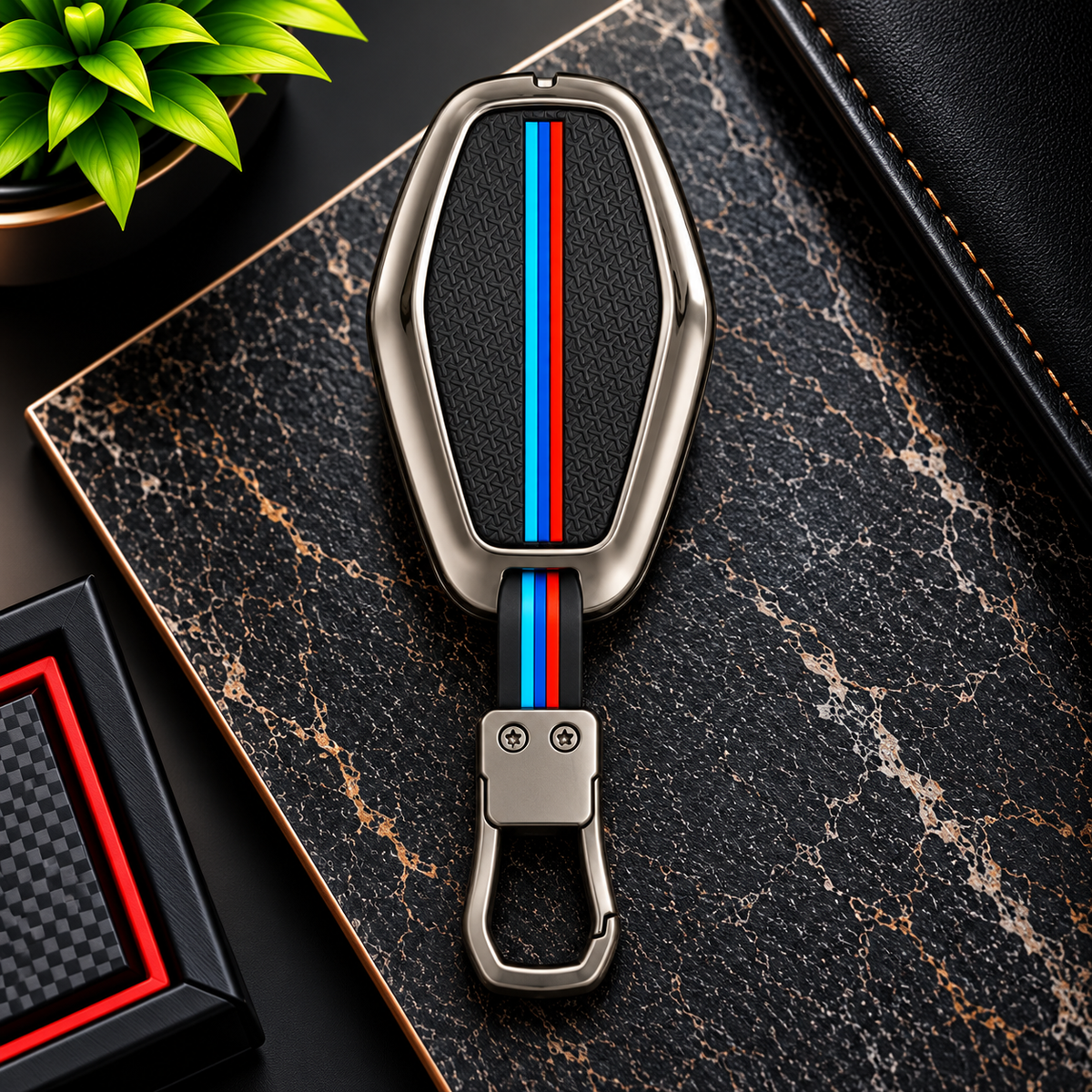 Jetour X70 BMW Style Metal Key Cover - Remote Cover