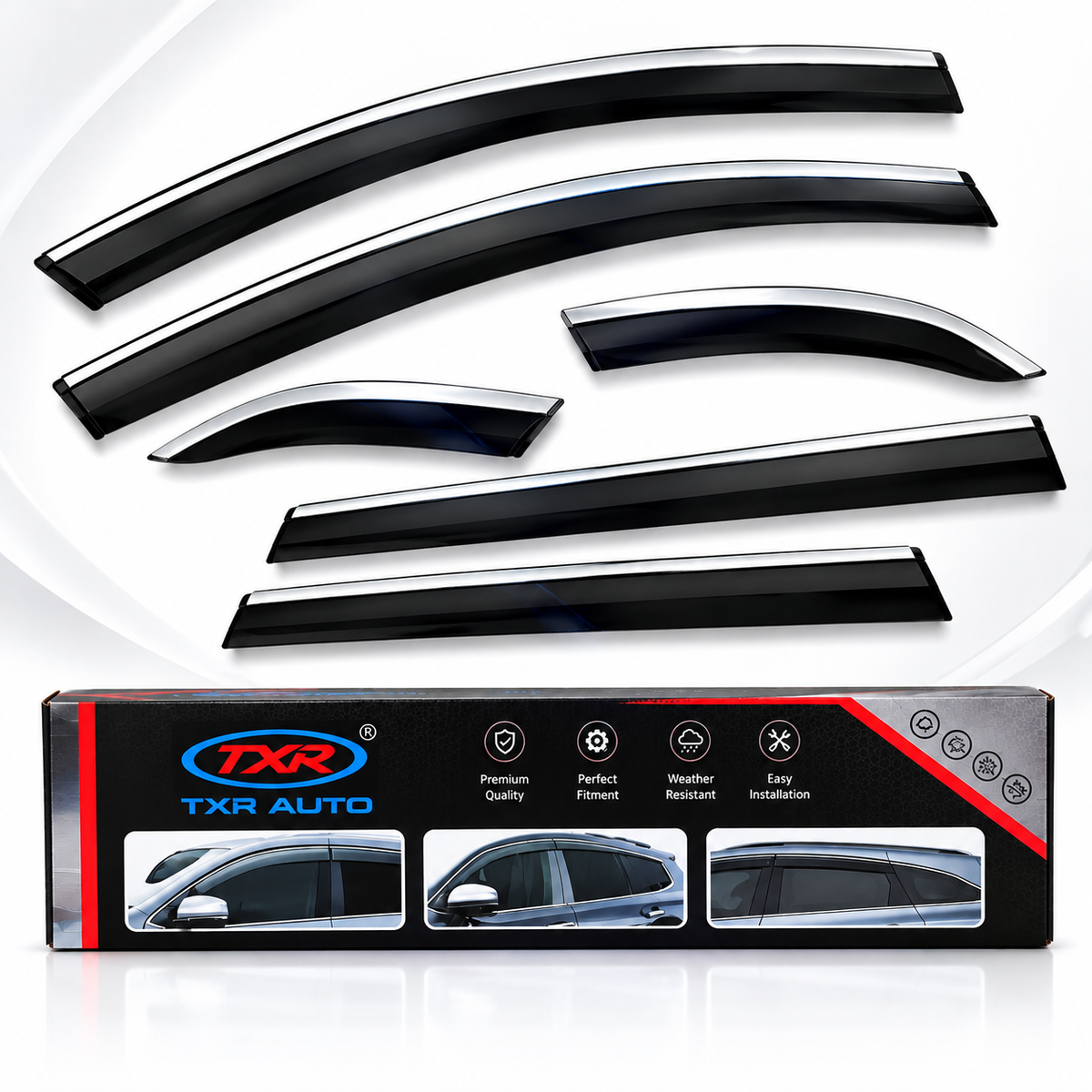 MG HS Phev 6 Pcs TXR Air Press Sun Visor