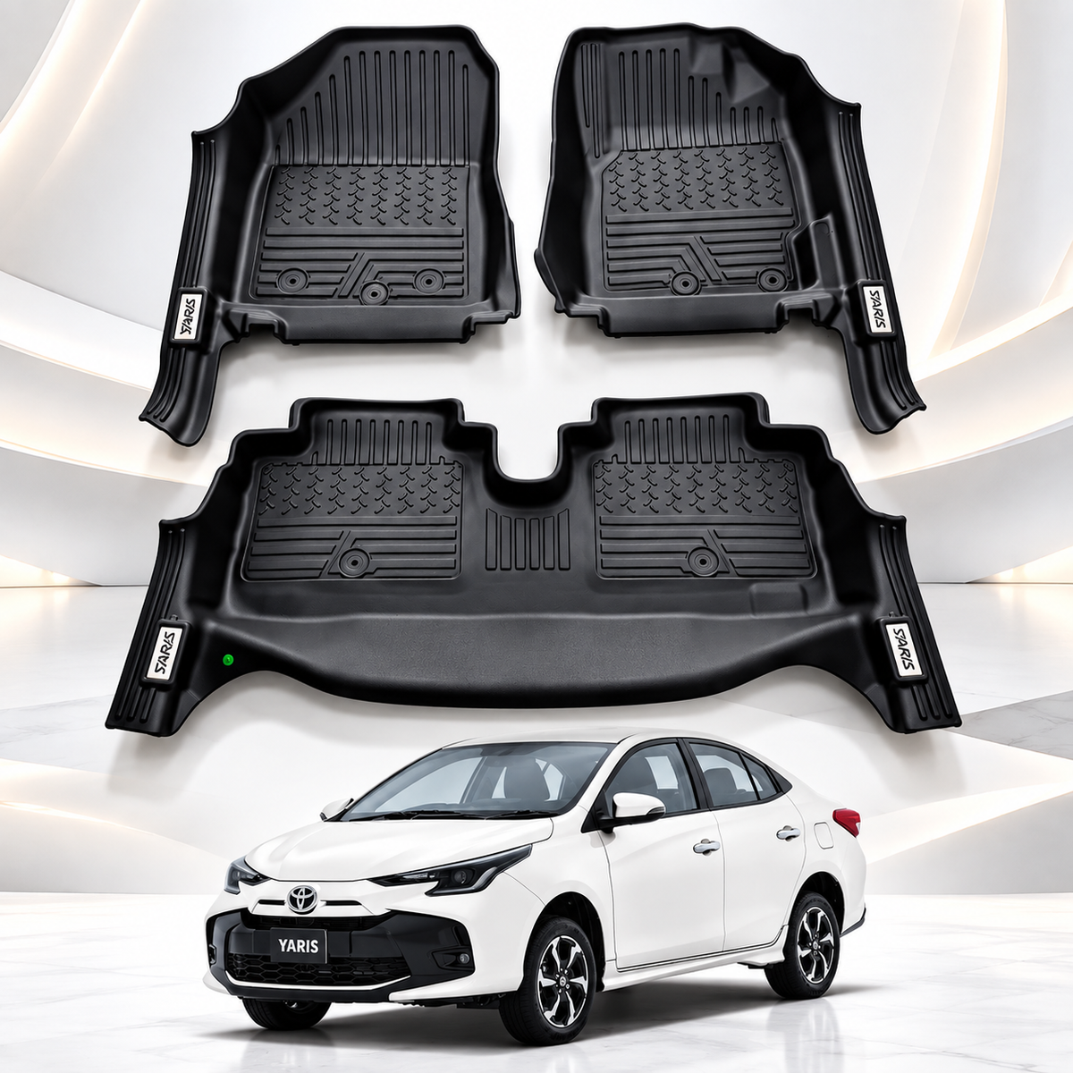 Toyota Yaris 2025-2026 Txr Tpe MAtts Car interior Matts