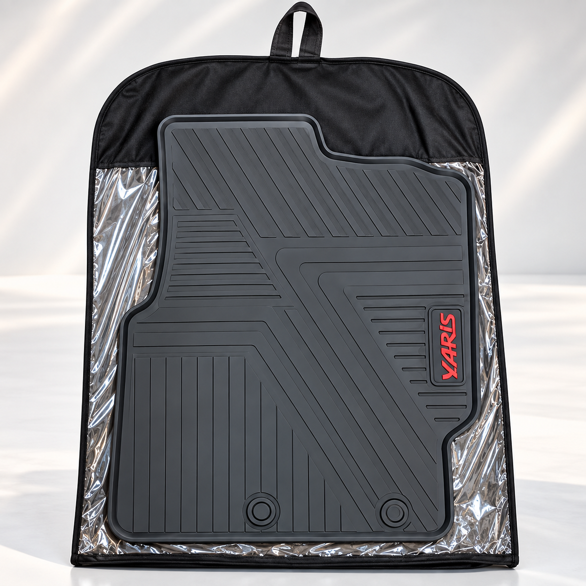 Toyota Yaris 2018-2024 Latex Matts Black - Rubber Matts
