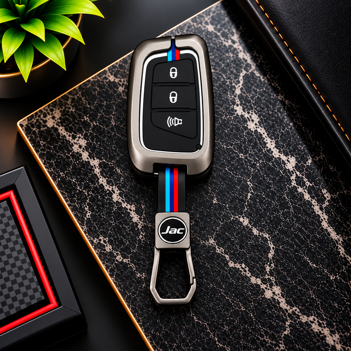 Jac T9 Hunter BMW Style Metal Key Cover - Remote Cover