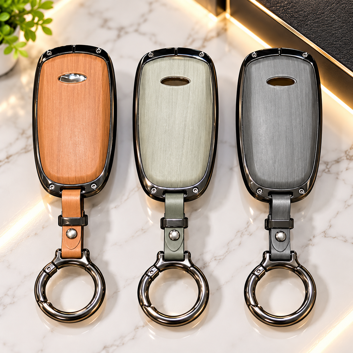 Jaecoo J7 Metal Leather Key Cover/Key Case/Remote Cover