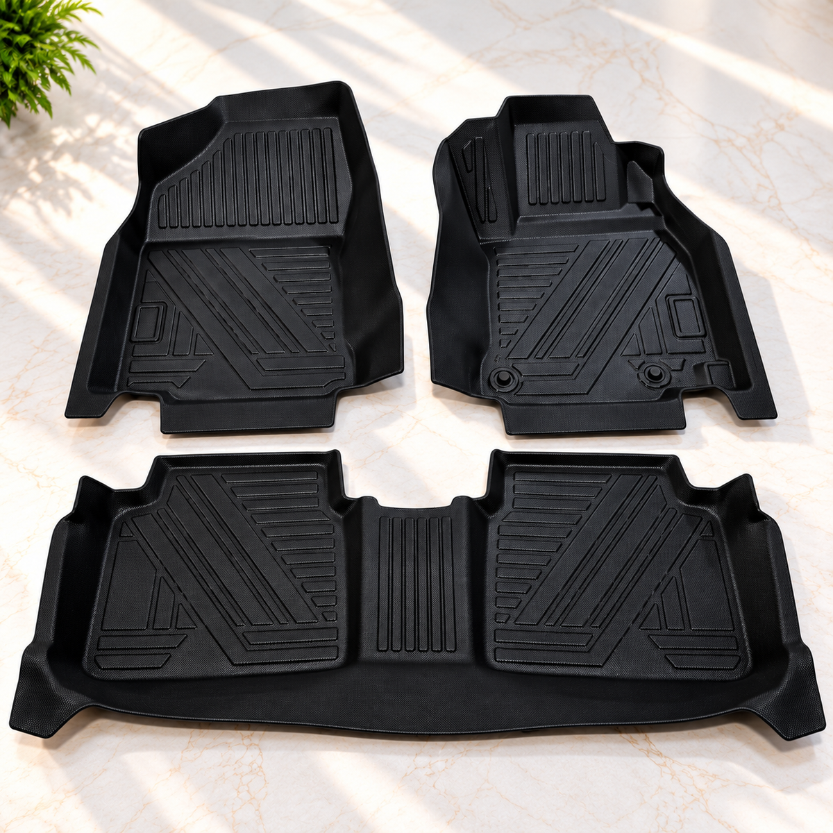 TPE Floor Mats for Toyota Corolla 2018-2020 – Anti-Slip, Waterproof & Easy to Clean - Car Matts Interior