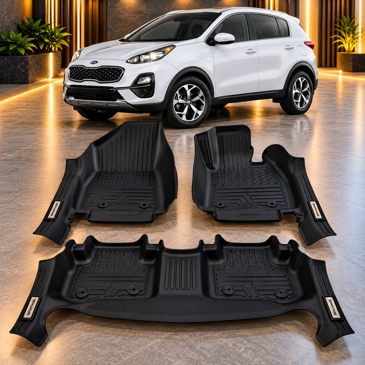 Kia Sportage 2018-2021 Txr Tpe Matts Car interior Matts