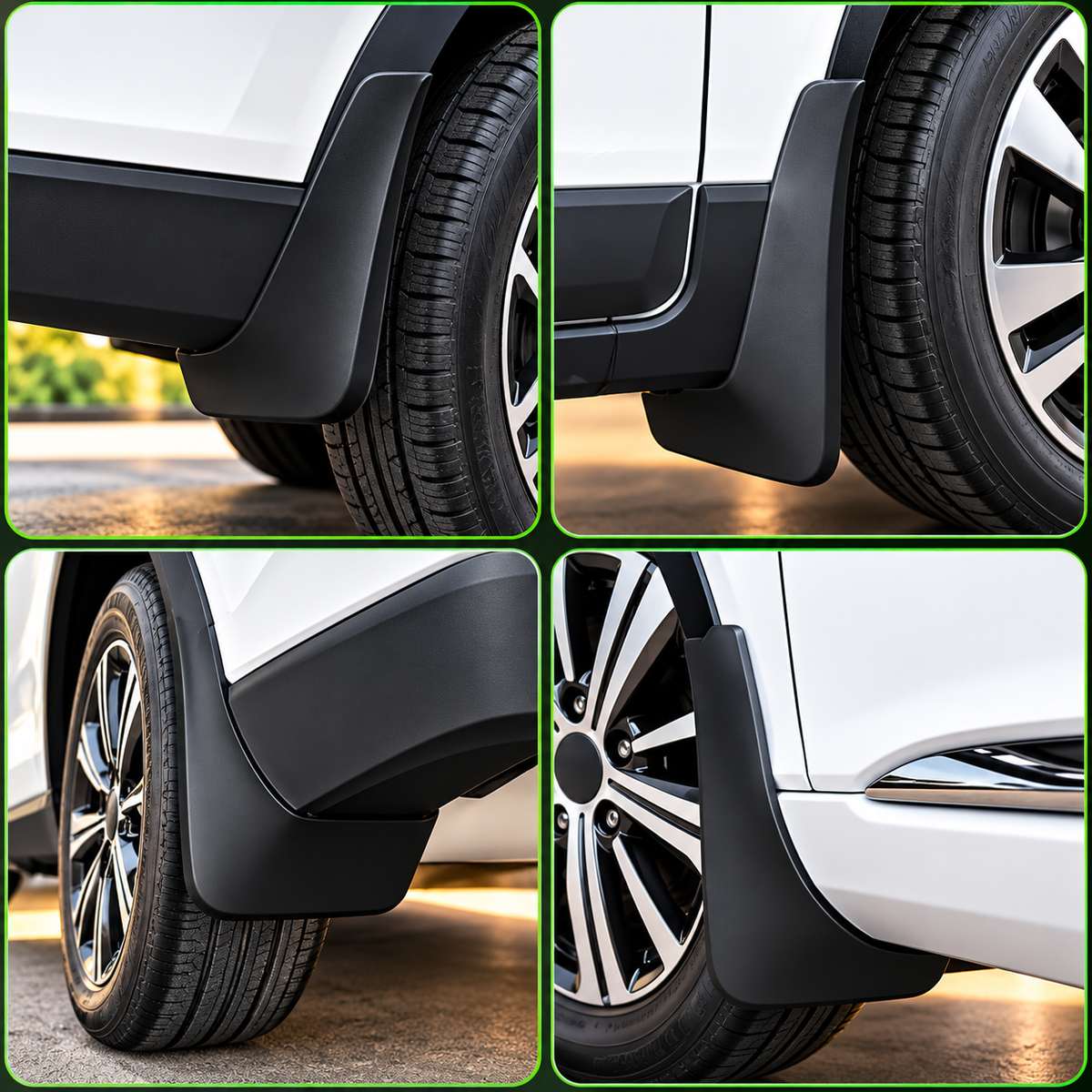 Jetour X70 Pro 4pcs Black Mud Flaps