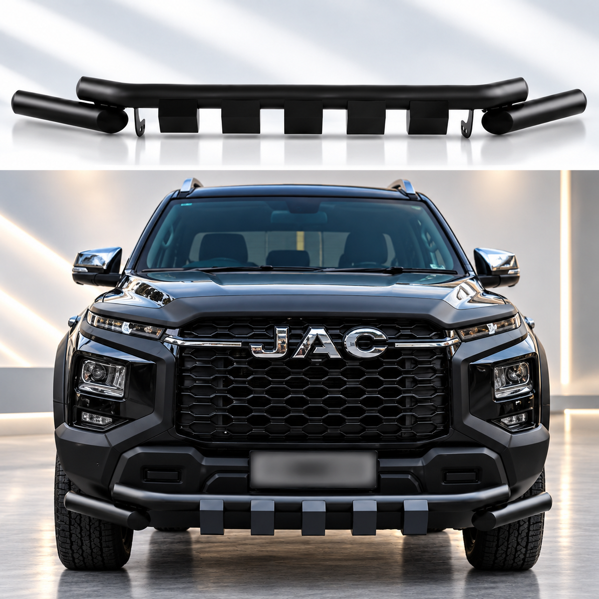 JAC T9 Hunter Hammer Style Front Bumper Safe Guard
