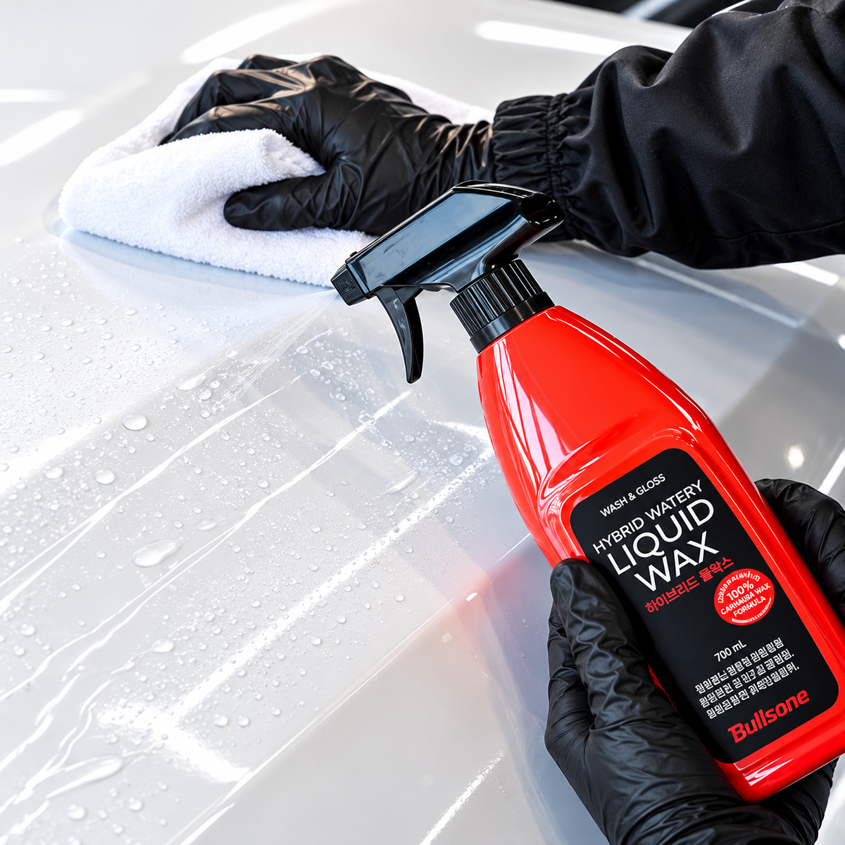 Bullsone Hybrid Watery Liquid Wax – Ultimate Shine and Protection