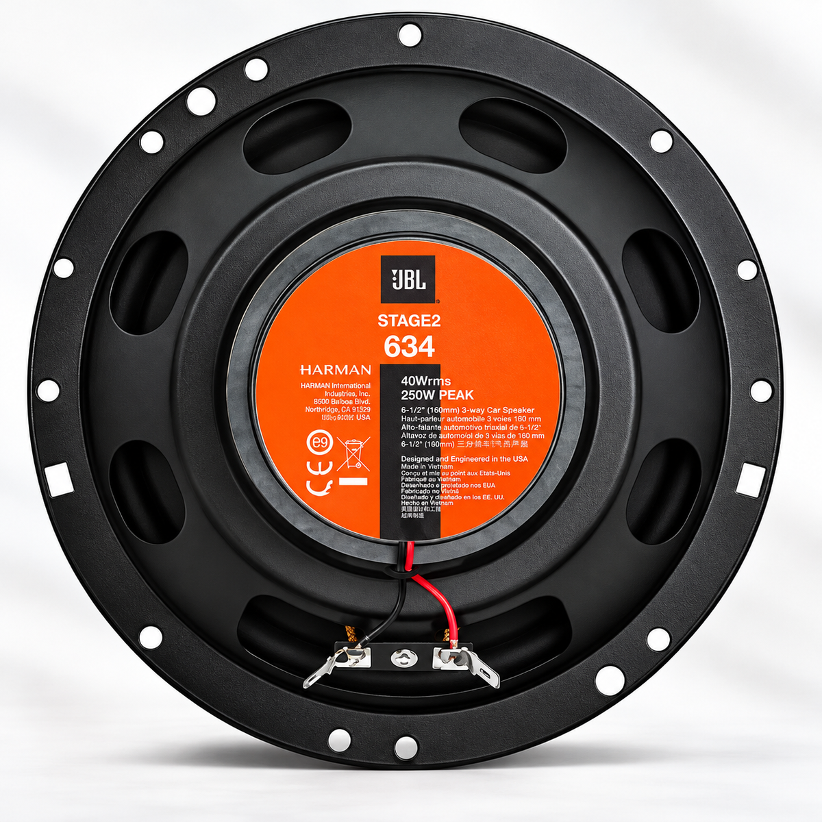 JBL  Speaker 634-Stage 2  6 Inch 250W