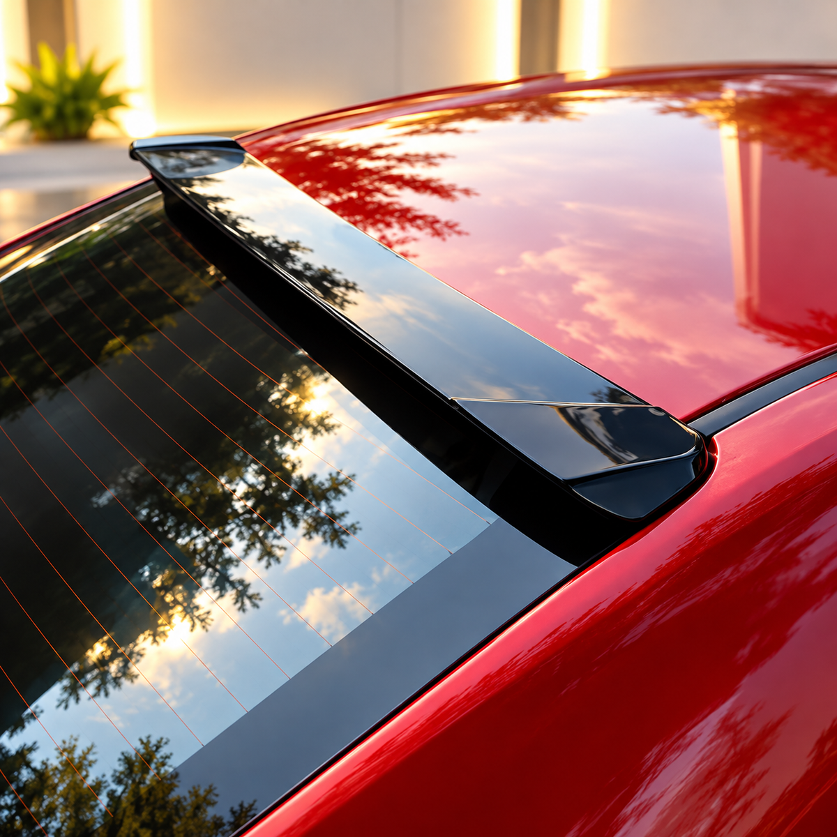 Toyota Corolla 2015-2017 Roof Spoiler ABS Plastic