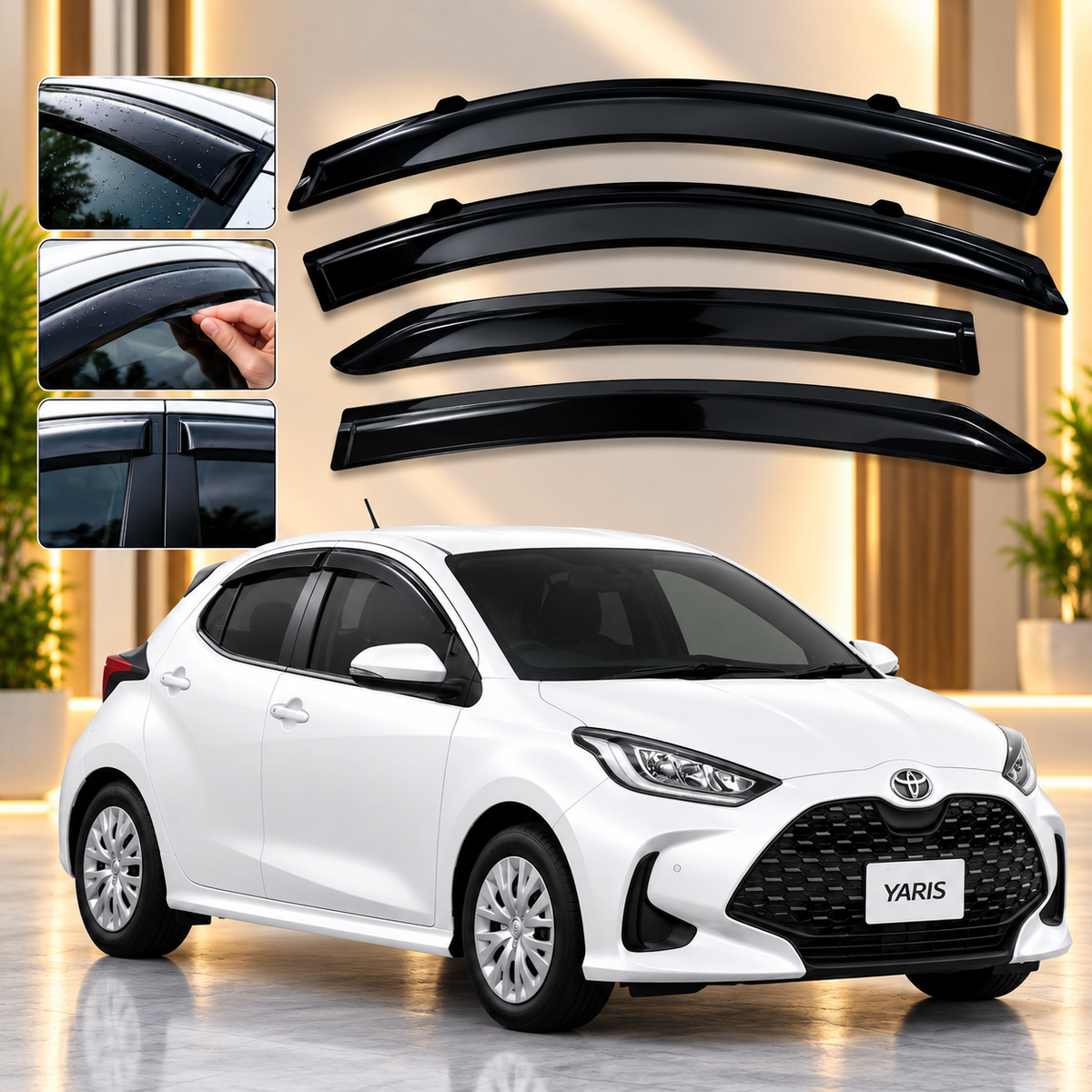 Toyota Yaris Hatchback TXR Air Press Sun Visor