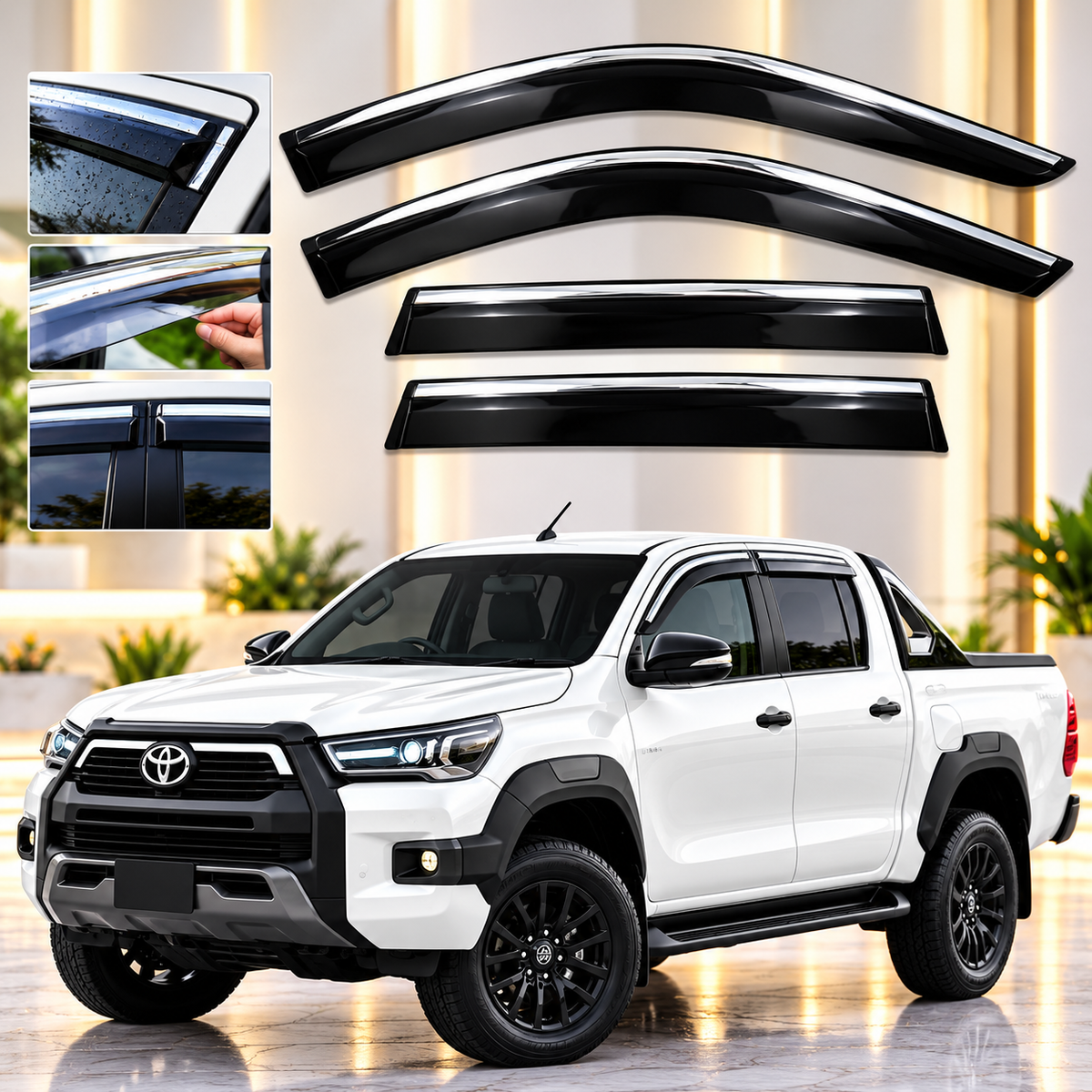 Toyota Hilux Revo Rocco TXR Air Press Sun Visor