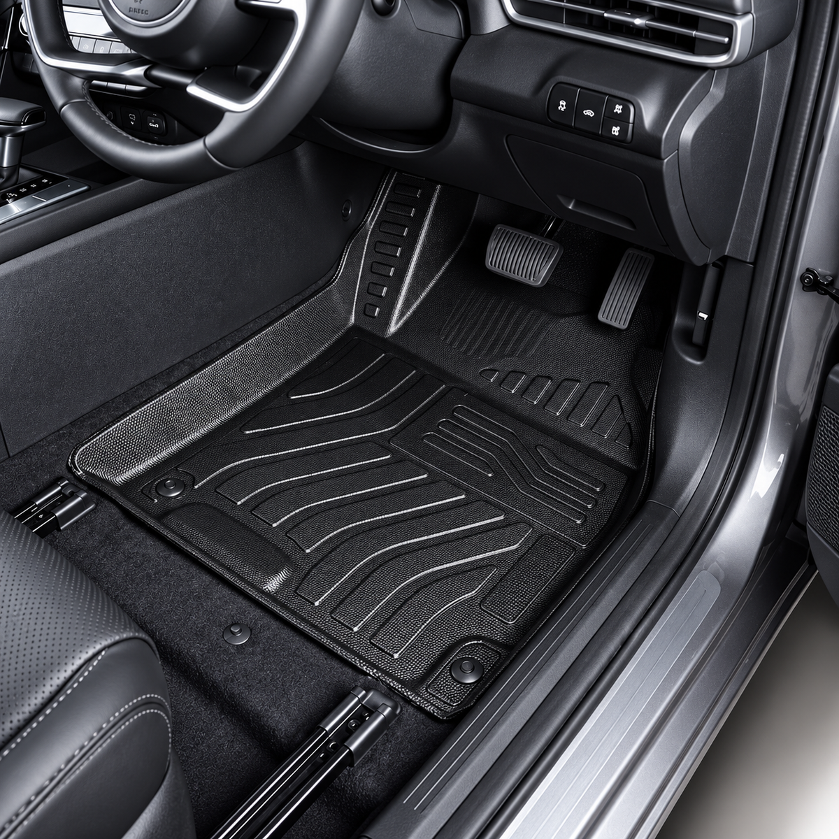 TPE Floor Mats for Hyundai Elentra – Anti-Slip, Waterproof & Easy to Clean - Car Matts Interior