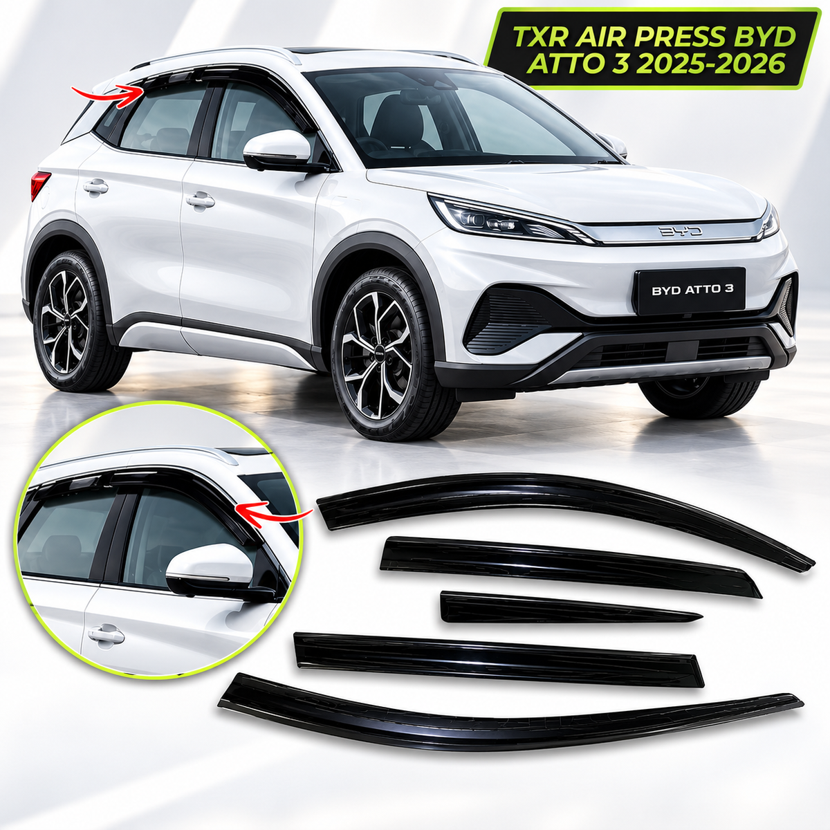 BYD ATTO 3 TXR Air Press Sun Visor