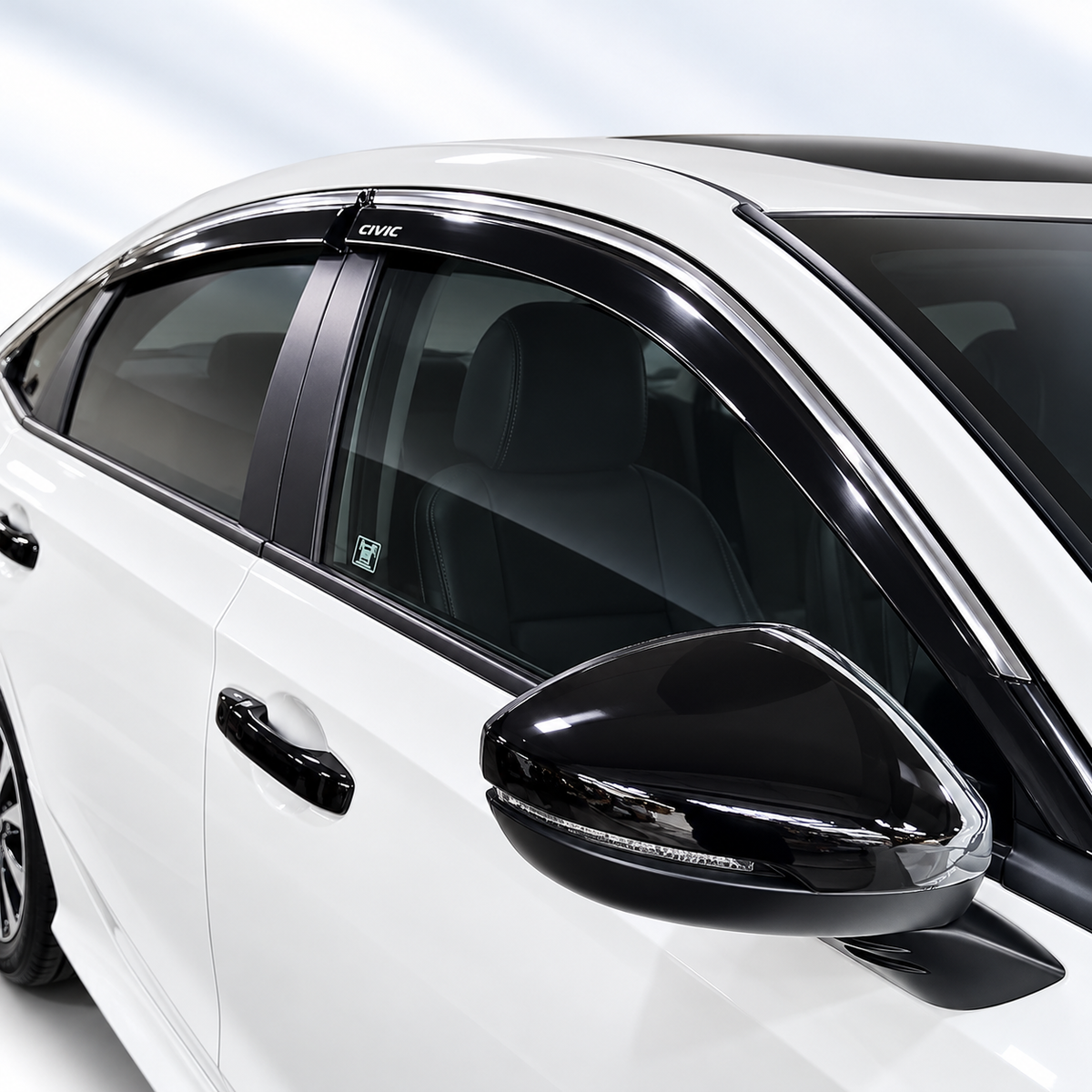 Honda Civic Xi 2022-2026 TXR Air Press Sun Visor With Chrome