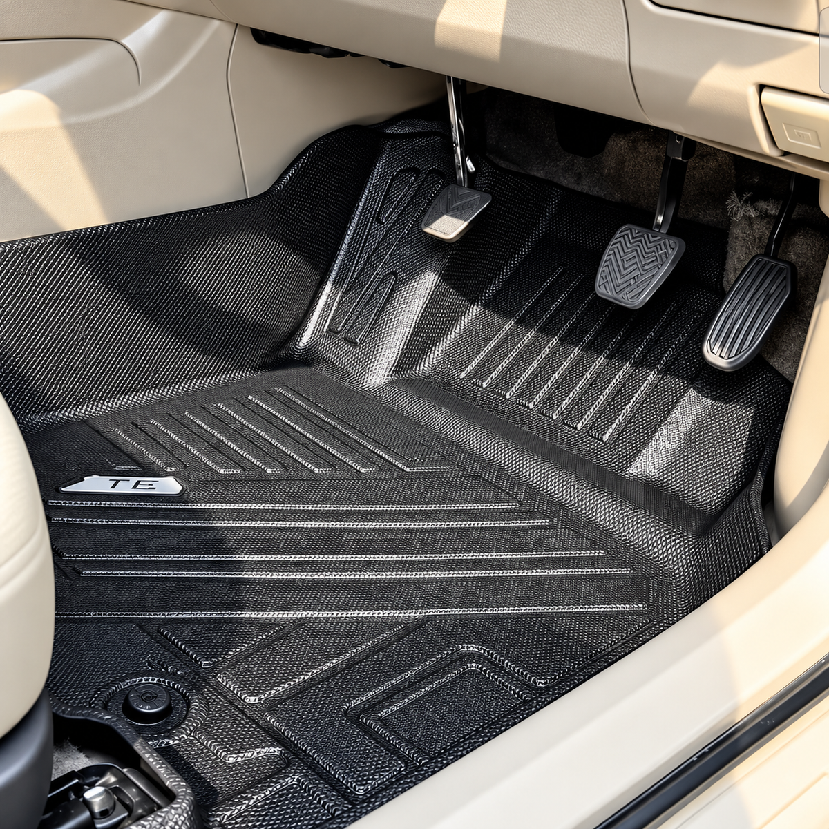 TPE Floor Mats for Toyota Corolla 2018-2020 – Anti-Slip, Waterproof & Easy to Clean - Car Matts Interior