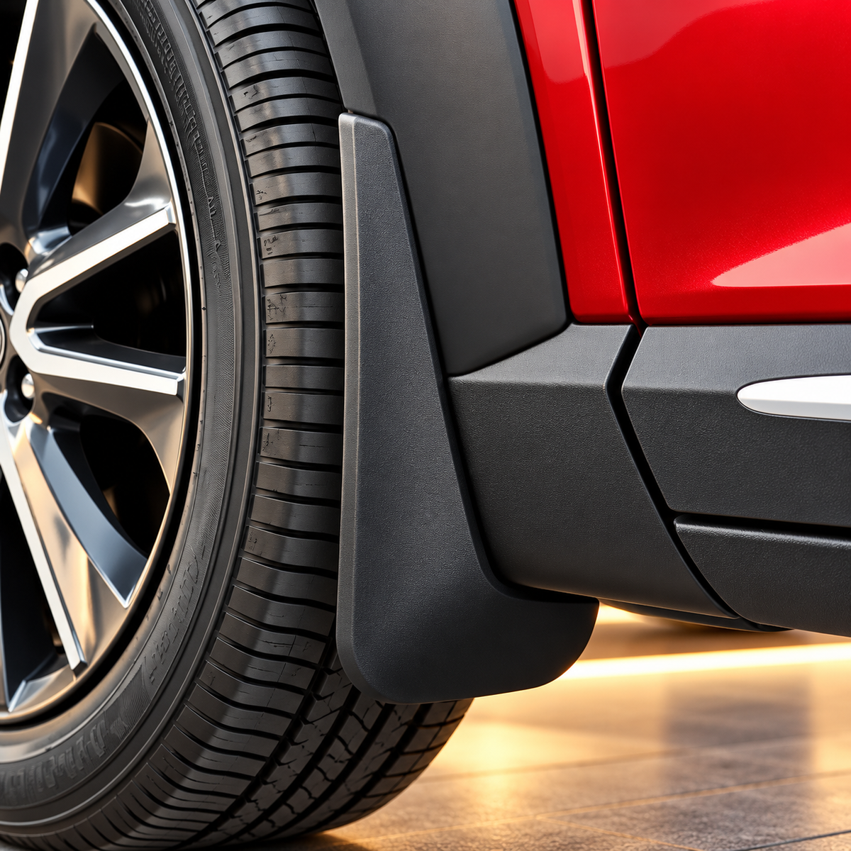 Hyundai Tucson 4pcs Black Mud Flaps