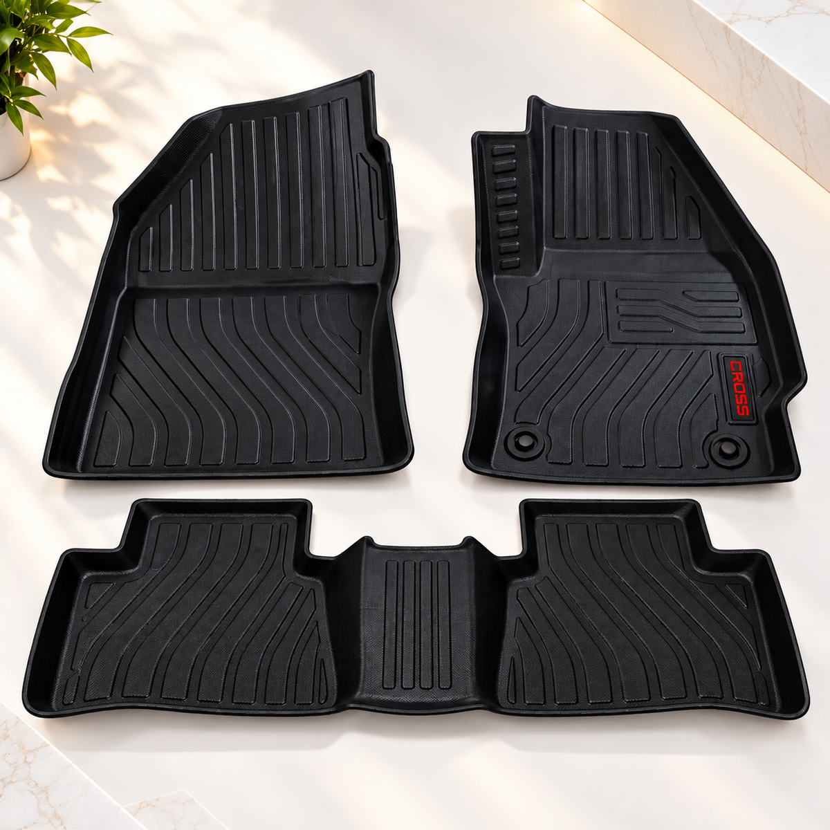 TPE Floor Mats for Toyota Corolla Cross – Anti-Slip, Waterproof & Easy to Clean*
