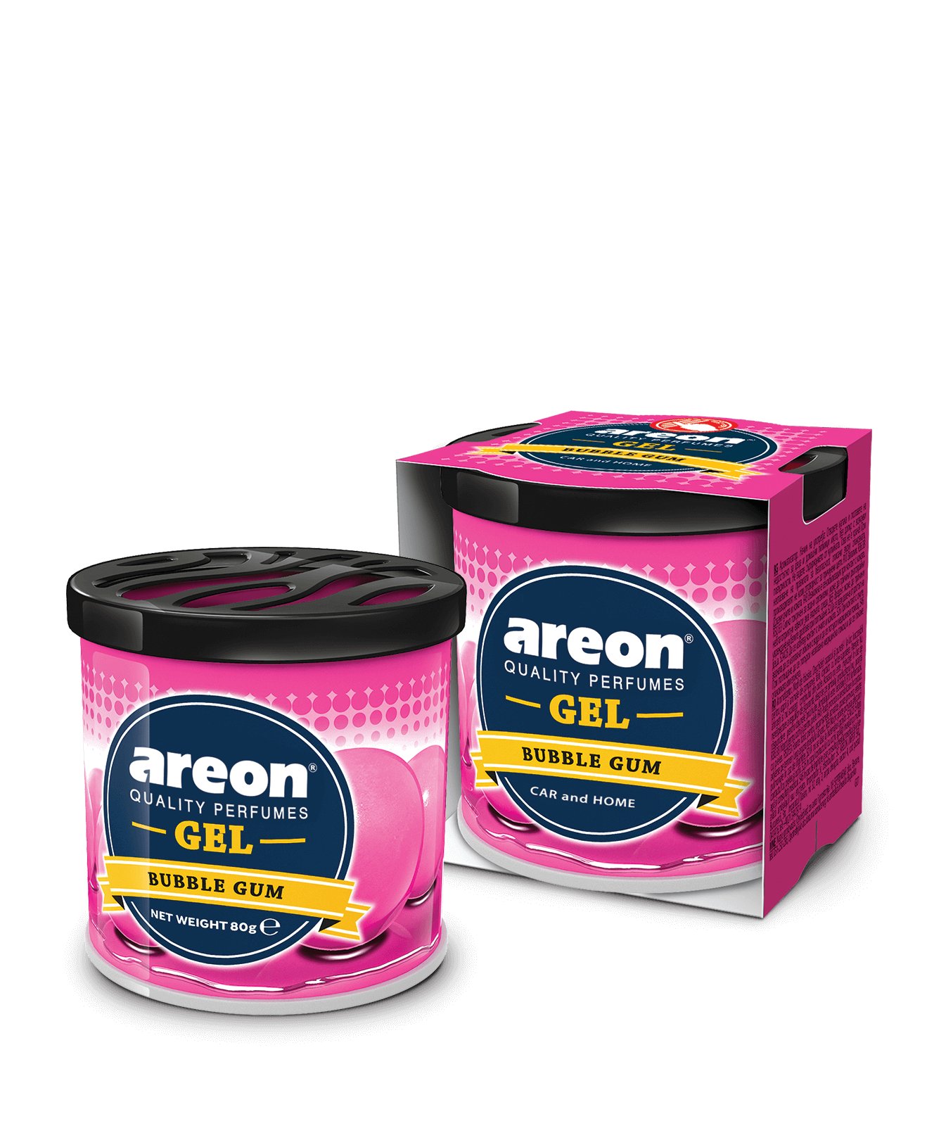 Areon Gel Bubble Gum Car & Home Air Freshener