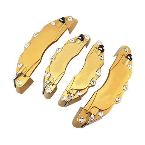 Brembo Style Brake Caliper Cover – Gold (Decorative)