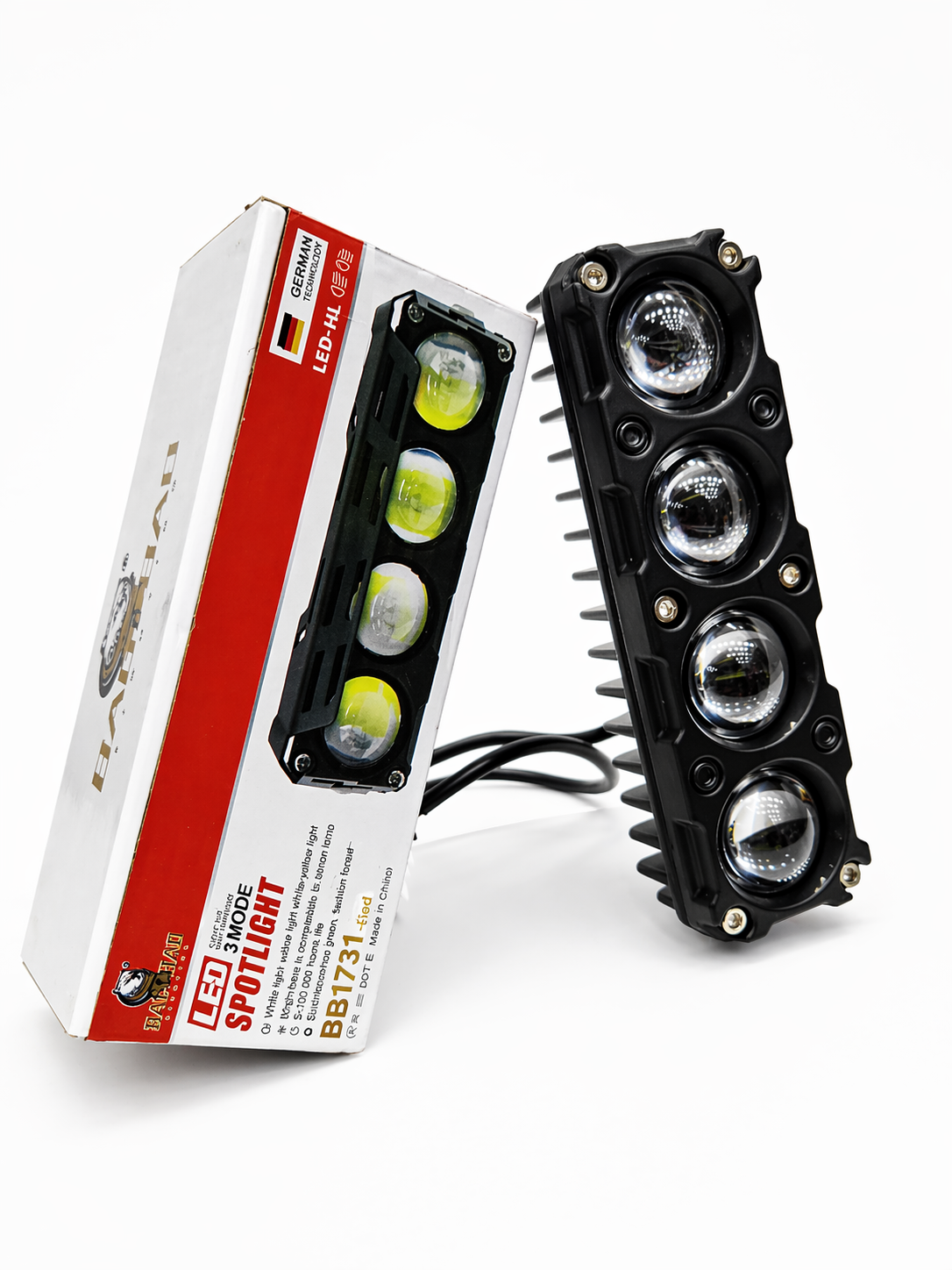 4 LED Bonnet Shooter Lights – Pair Universal Car Hood Decorative Lights