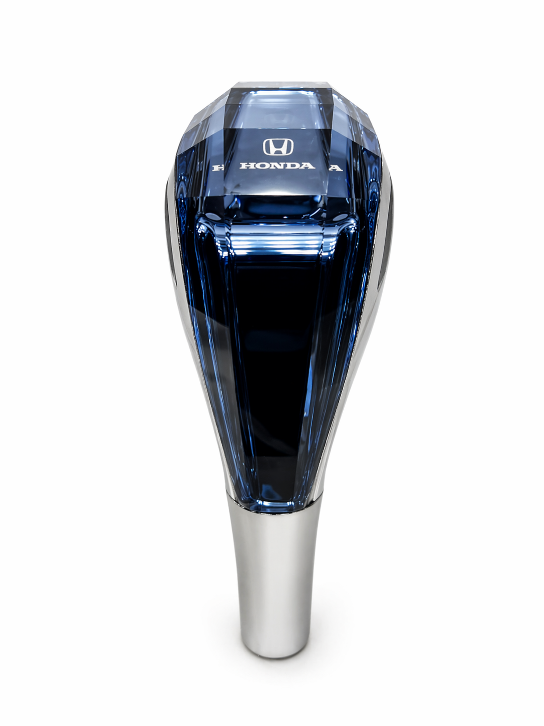 Diamond Style LED Gear Knob with Honda Logo – Premium Car Interior Shifter