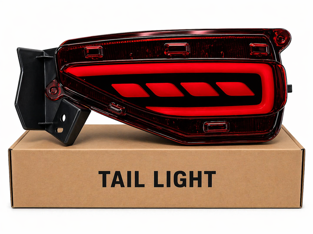 Toyota Fortuner GR 2021–2026 Rear Bumper LED Lights – Tail Reflector Lamps