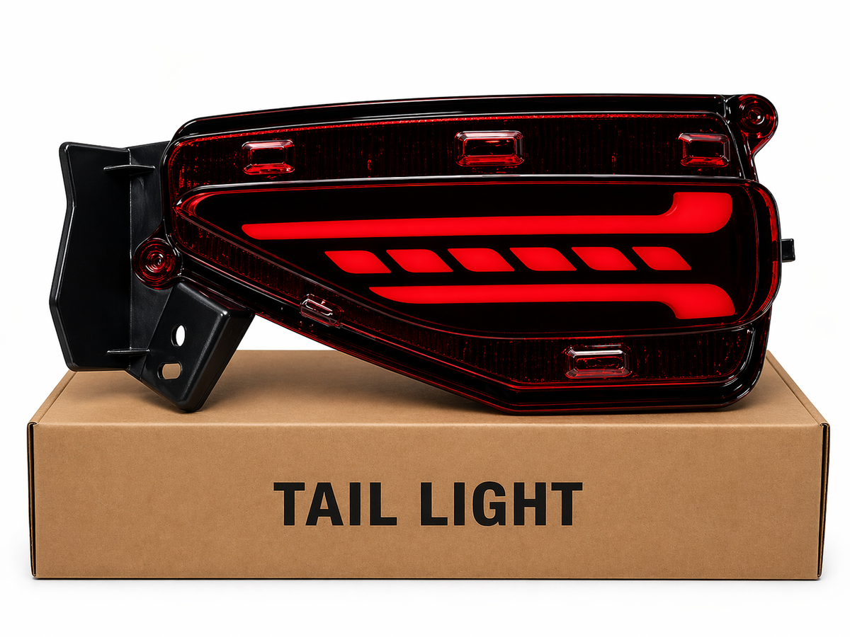 Toyota Fortuner GR 2021–2026 Rear Bumper LED Lights – Tail Reflector Lamps