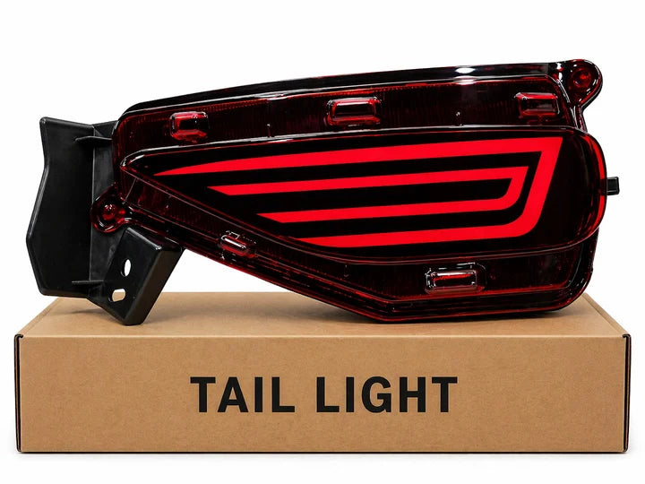 Toyota Fortuner 2021–2026 Rear Bumper LED Lights – Tail Reflector Lamps