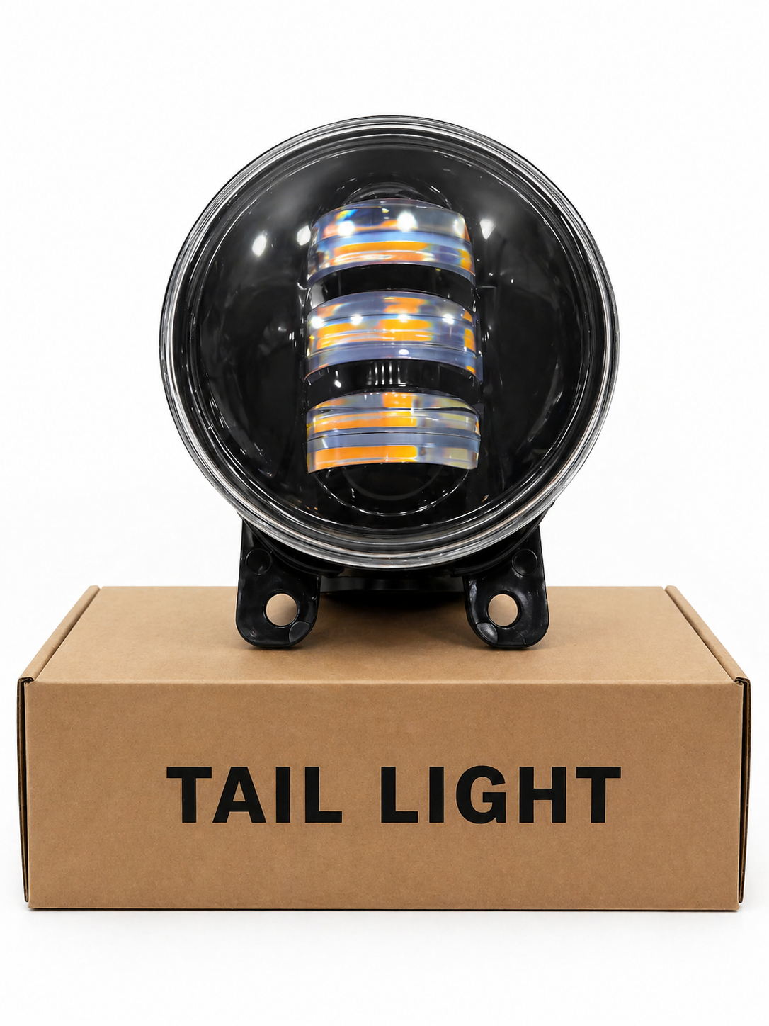 Universal LED Fog Lights with Built-In Driver | White Beam | Honda & Suzuki Compatible