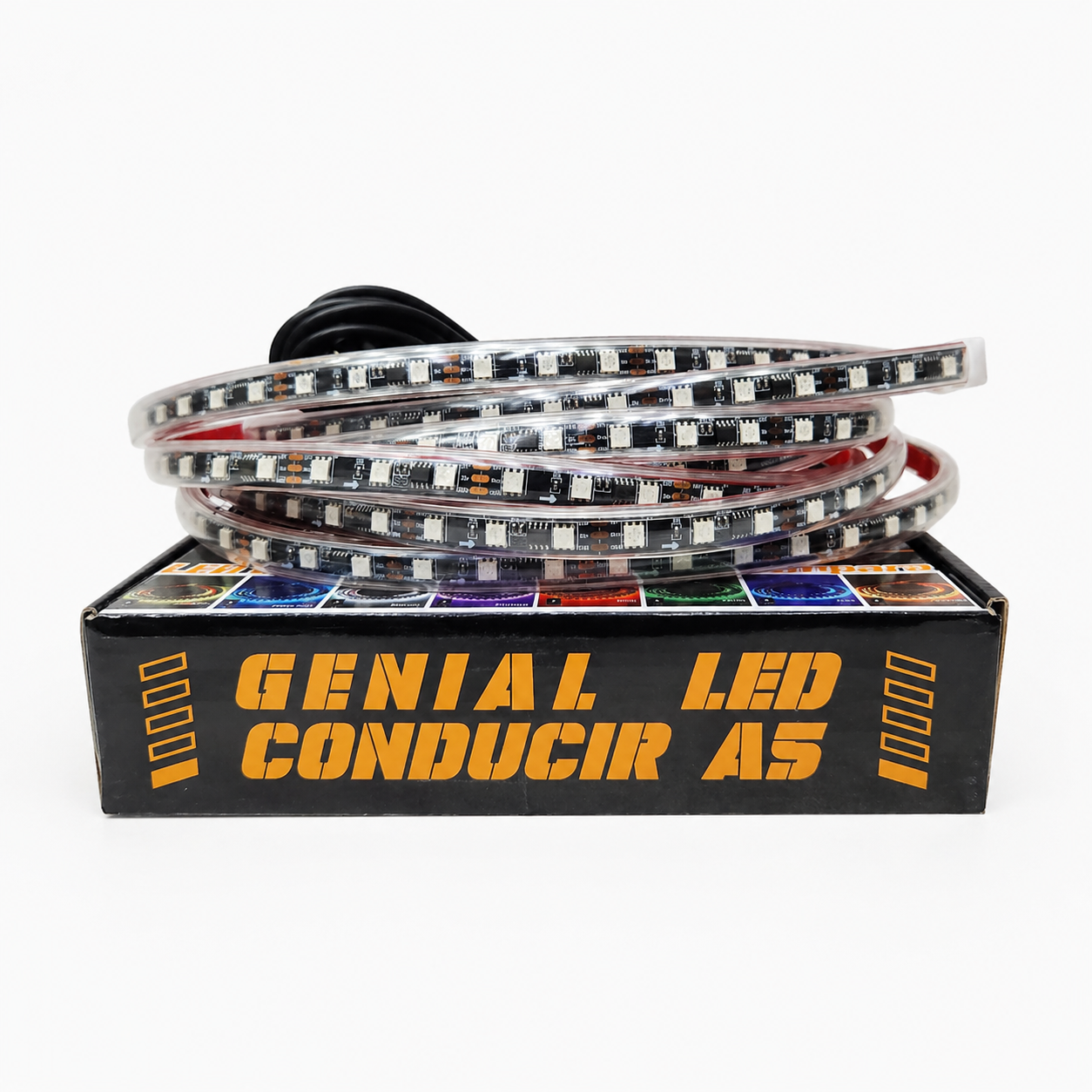 RGB Under Glow Lights 4 Strip Kit | App Controlled Dynamic Running Car Neon Lights