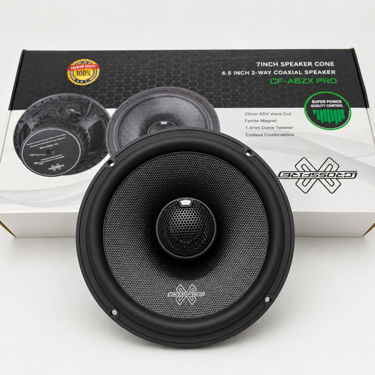 Crossfire CF-A62x Pro 6.5” Pro Series Car Speakers – High Performance Audio