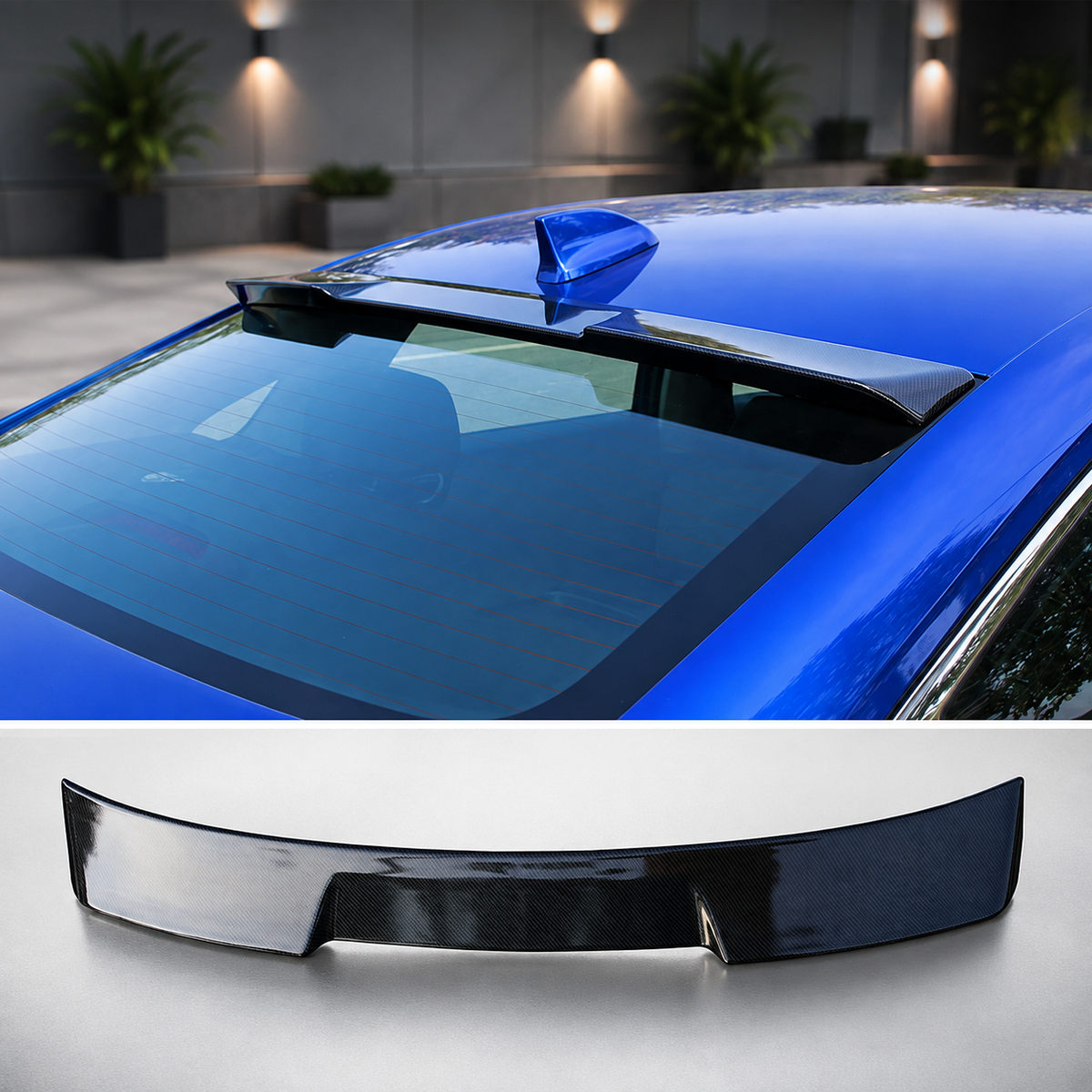 Honda Civic 2022-2026 Roof Spoiler ABS Plastic