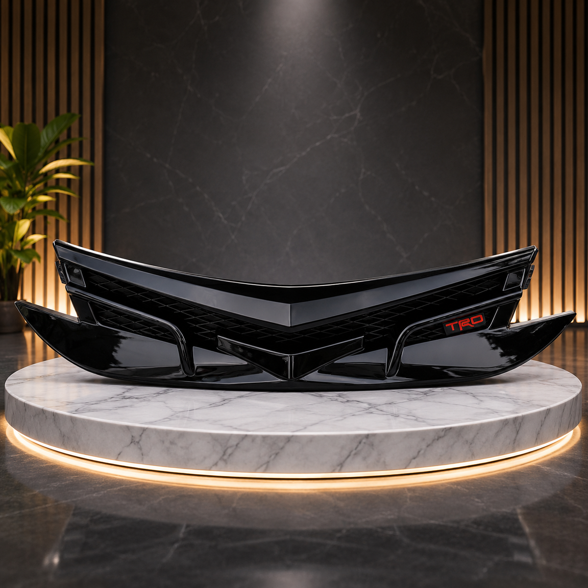 Toyota Corolla 2018 Piano Black TRD Style Front Grill