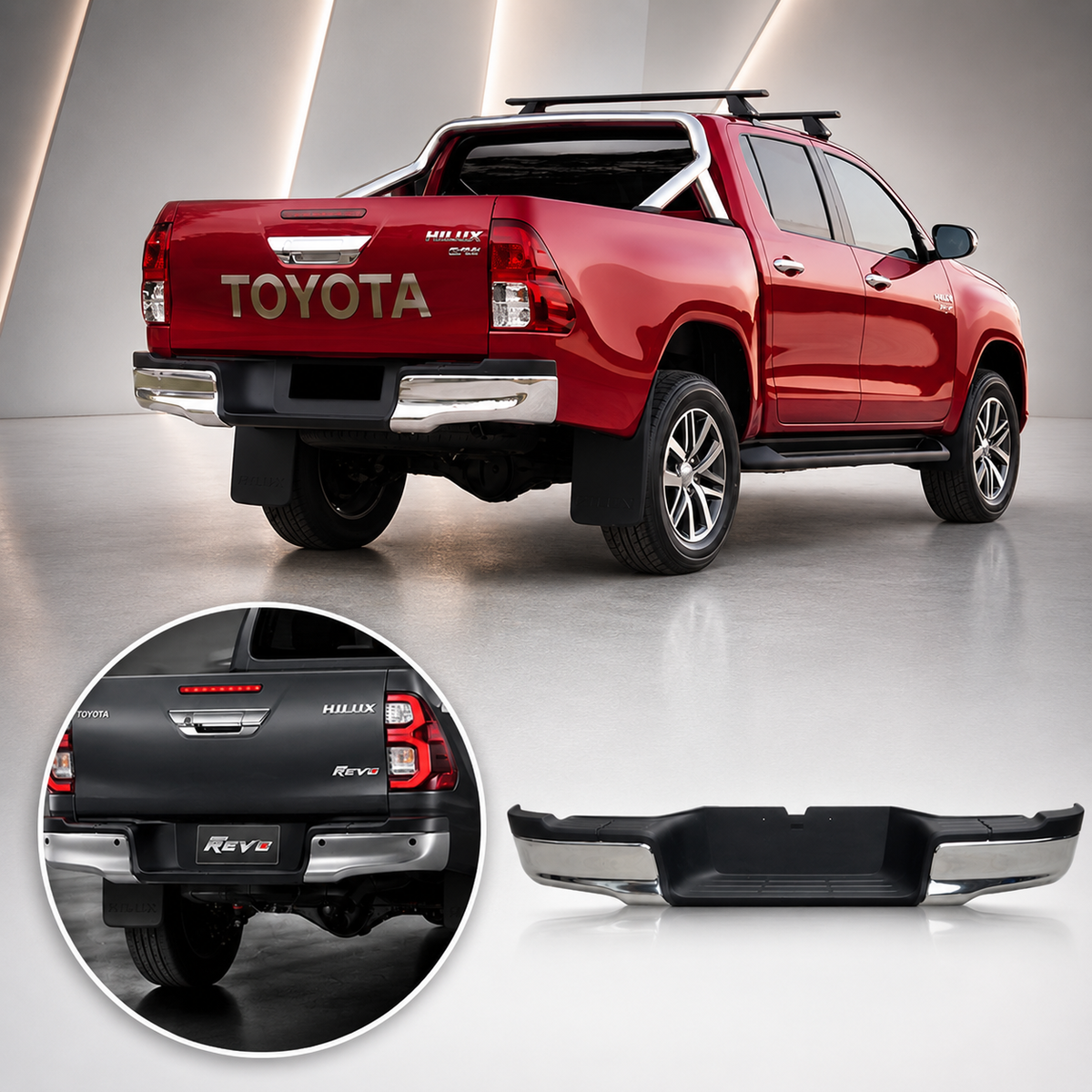 Toyota Hilux Revo 2016-2021 Back Bumper